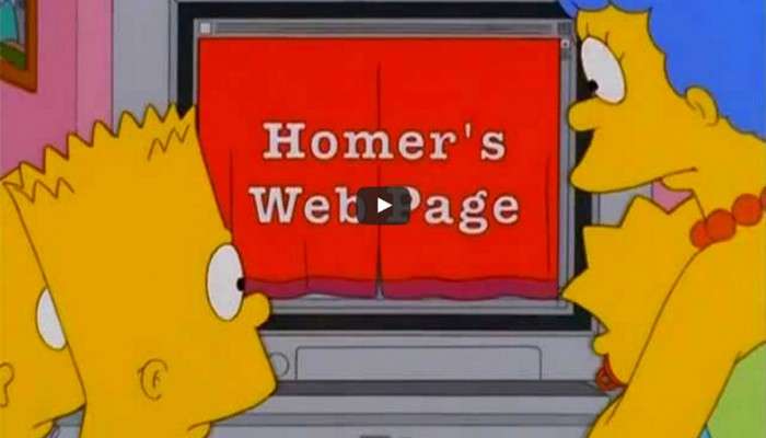 homers-web-page